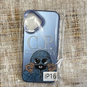 iPhone 16 blue phone case